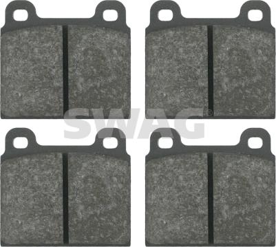 Swag 30 91 6300 - Brake Pad Set, disc brake car-mod.net