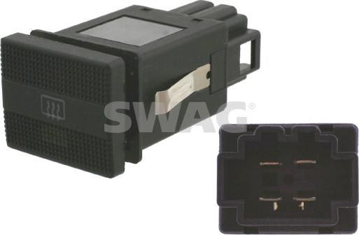 Swag 30 91 7874 - Switch, rear window heating car-mod.net