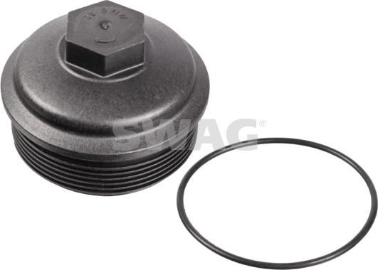 Swag 30 93 9699 - Cap, oil filter housing car-mod.net