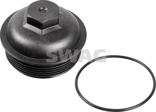 Swag 30 93 9697 - Cap, oil filter housing car-mod.net