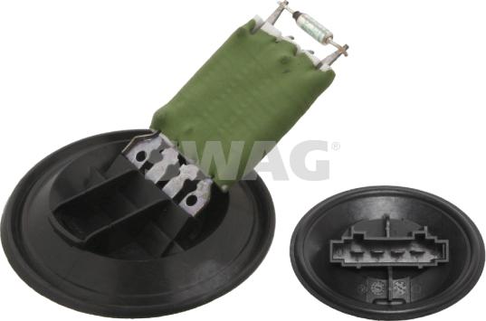 Swag 30 93 4370 - Resistor, interior blower car-mod.net