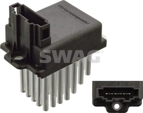 Swag 30 93 0601 - Control Unit, air conditioning car-mod.net