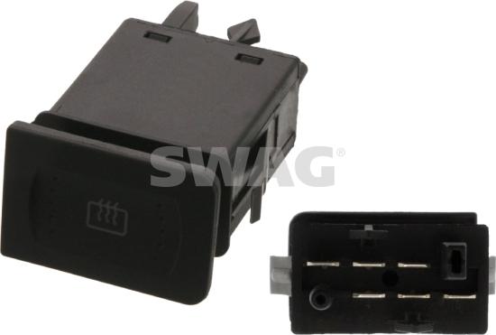 Swag 30 93 8627 - Switch, rear window heating car-mod.net