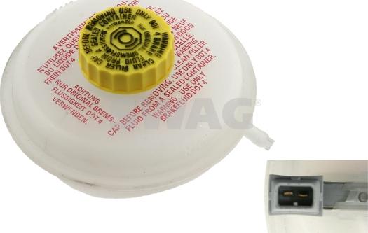 Swag 30 92 6658 - Expansion Tank, brake fluid car-mod.net