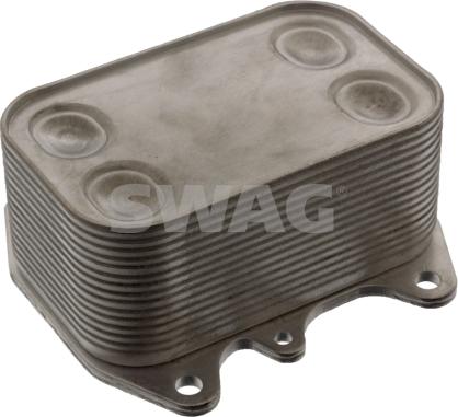Swag 30 10 0750 - Oil Cooler, engine oil car-mod.net