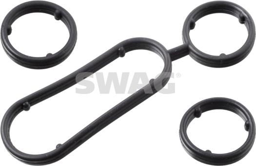 Swag 30 10 3456 - Gasket Set, oil cooler car-mod.net