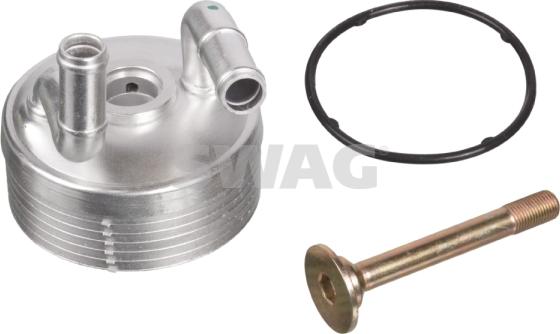 Swag 30 10 3056 - Oil Cooler, automatic transmission car-mod.net