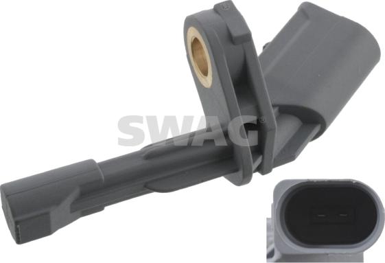 Swag 30 10 2855 - ABS sensor, wheel speed car-mod.net