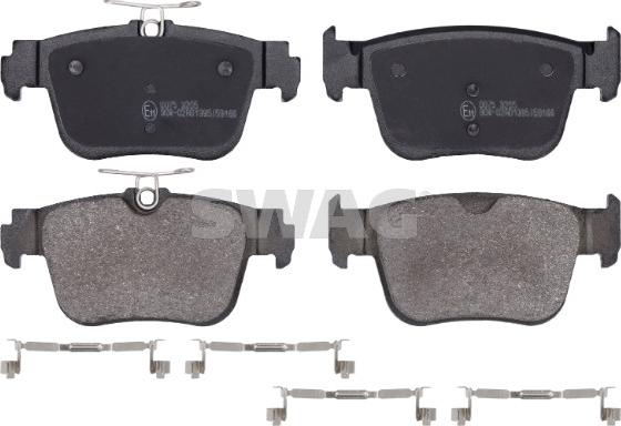Swag 33 10 9109 - Brake Pad Set, disc brake car-mod.net