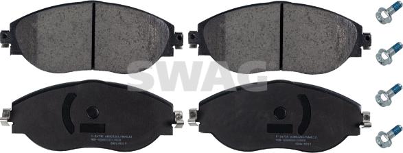 Swag 33 10 0088 - Brake Pad Set, disc brake car-mod.net