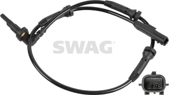 Swag 33 10 0899 - ABS sensor, wheel speed car-mod.net