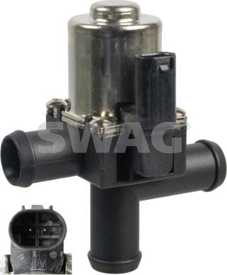 Swag 33 10 1139 - Control Valve, coolant car-mod.net
