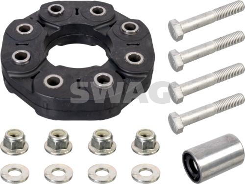 Swag 33 10 3069 - Flexible disc, propshaft joint car-mod.net