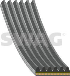 Swag 33 11 0727 - V-Ribbed Belt car-mod.net