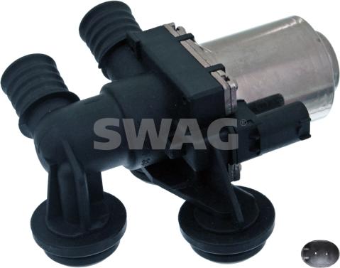 Swag 20 94 6452 - Control Valve, coolant car-mod.net