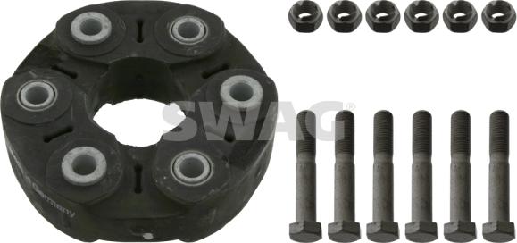 Swag 20 94 3482 - Flexible disc, propshaft joint car-mod.net