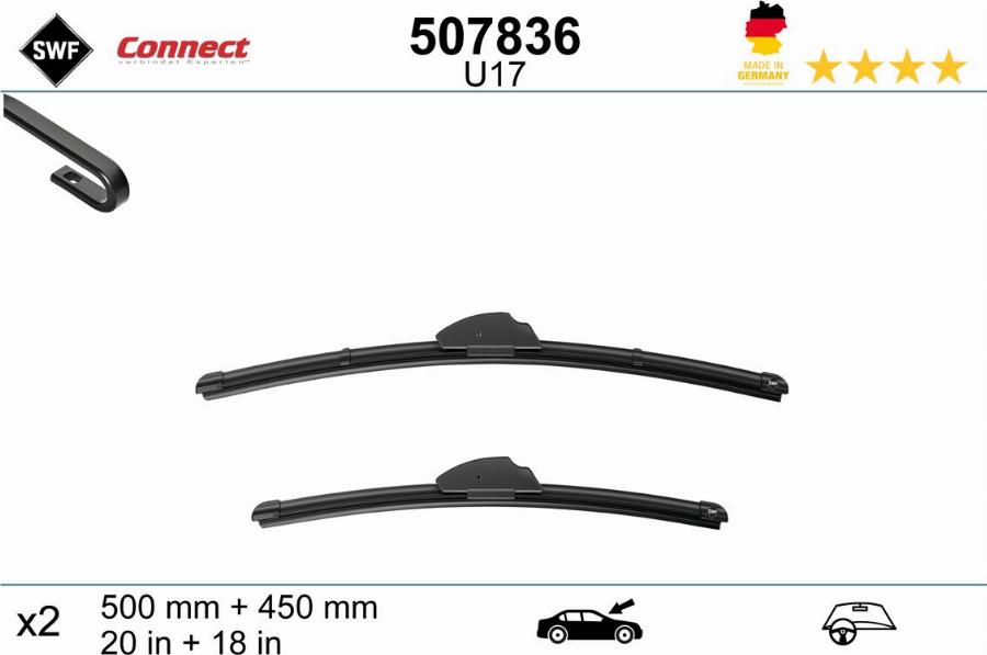 SWF 507836 - Wiper Blade car-mod.net