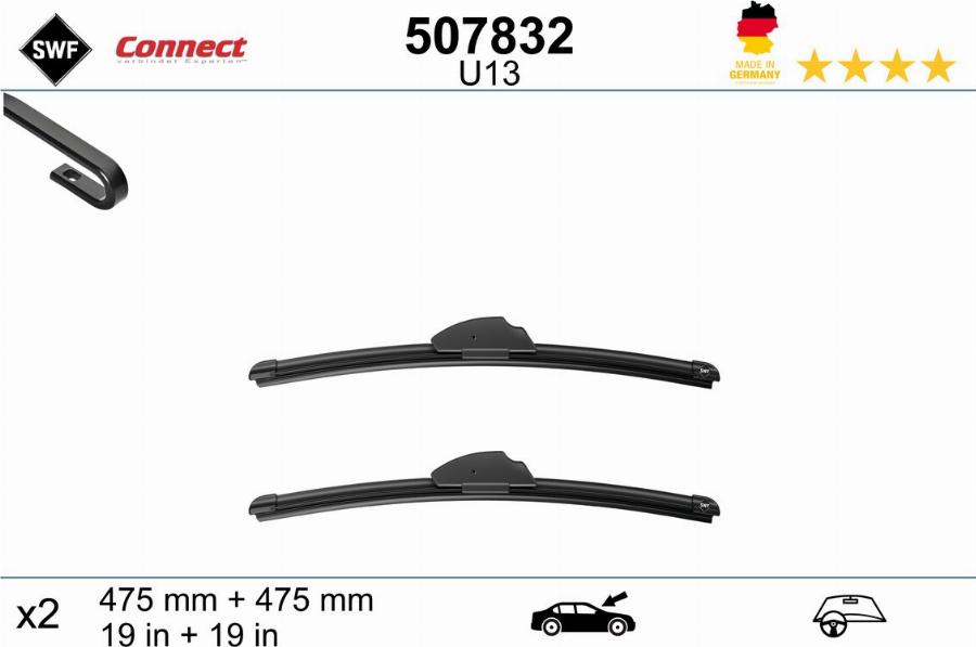 SWF 507832 - Wiper Blade car-mod.net