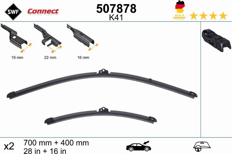 SWF 507878 - Wiper Blade car-mod.net