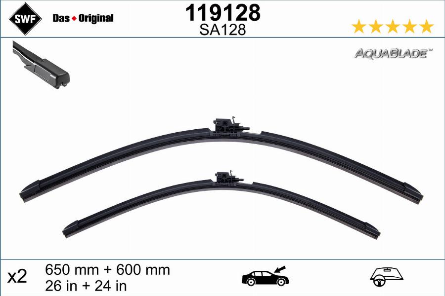SWF 119128 - Wiper Blade car-mod.net