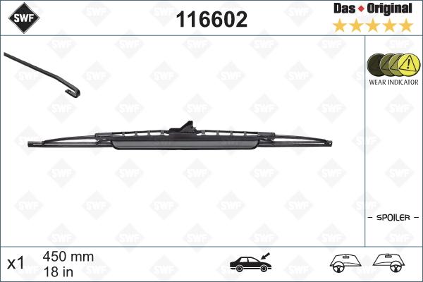 SWF 116602 - Wiper Blade car-mod.net