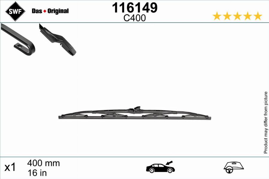 SWF 116149 - Wiper Blade car-mod.net