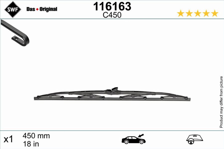 SWF 116163 - Wiper Blade car-mod.net