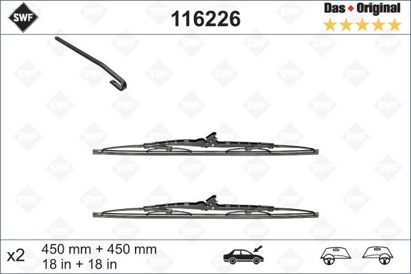 SWF 116226 - Wiper Blade car-mod.net
