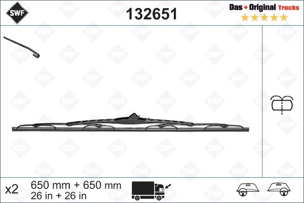 SWF 132651 - Wiper Blade car-mod.net
