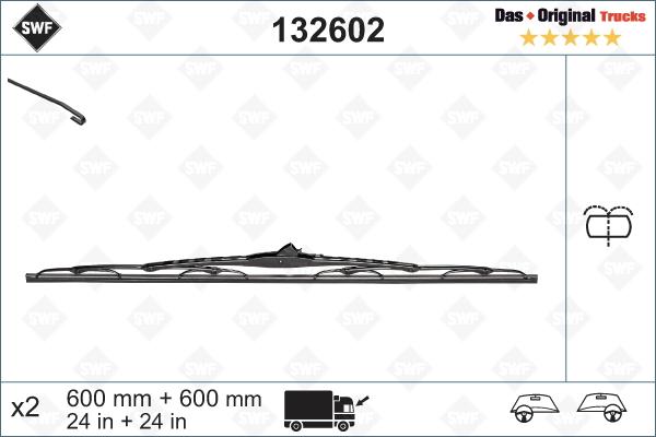 SWF 132602 - Wiper Blade car-mod.net