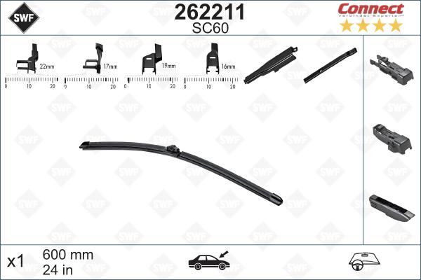 SWF 262211 - Wiper Blade car-mod.net