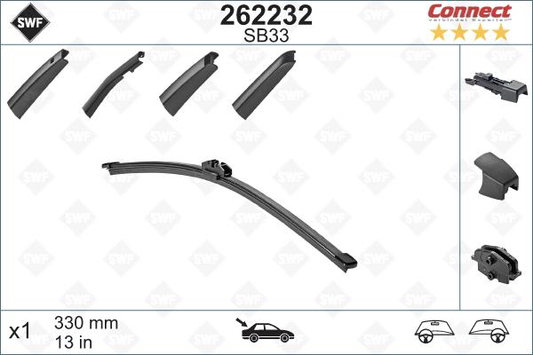 SWF 262232 - Wiper Blade car-mod.net