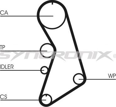 SYNCRONIX SY210909 - Timing Belt Set car-mod.net