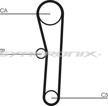 SYNCRONIX SY110536 - Timing Belt Set car-mod.net