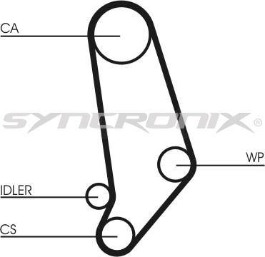 SYNCRONIX SY0660N - Timing Belt car-mod.net