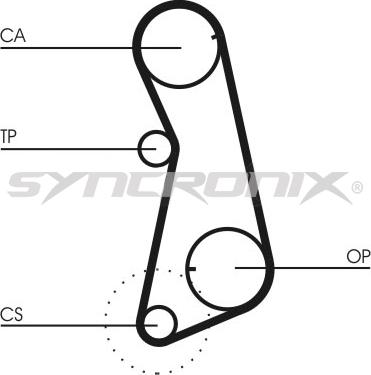 SYNCRONIX SY110637 - Timing Belt Set car-mod.net