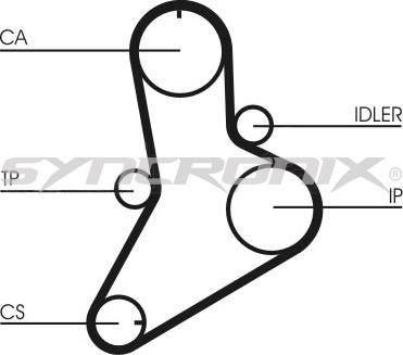 SYNCRONIX SY110622 - Timing Belt Set car-mod.net