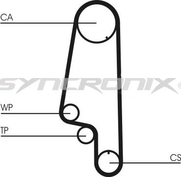 SYNCRONIX SY210846 - Timing Belt Set car-mod.net