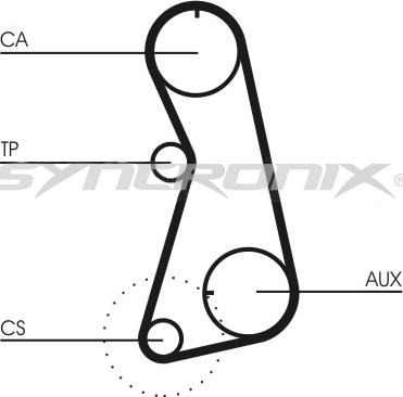 SYNCRONIX SY410848 - Timing Belt Set car-mod.net