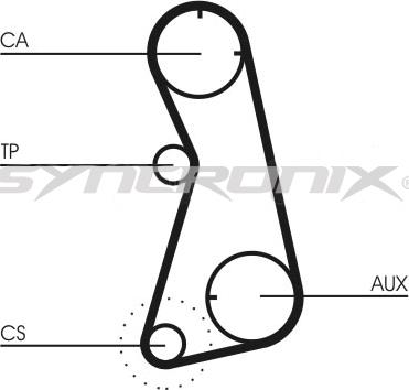 SYNCRONIX SY110869 - Timing Belt Set car-mod.net