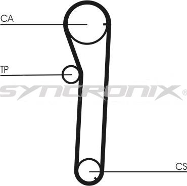 SYNCRONIX SY0817N - Timing Belt car-mod.net