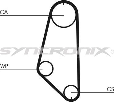 SYNCRONIX SY0720N - Timing Belt car-mod.net
