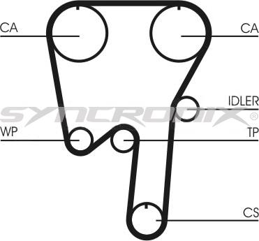 SYNCRONIX SY110979 - Timing Belt Set car-mod.net