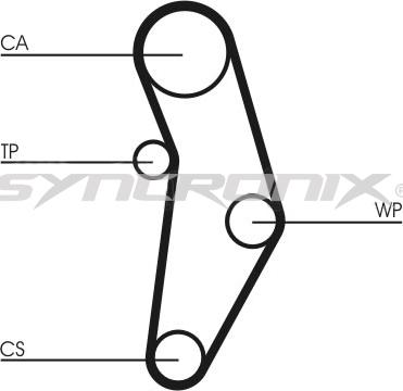 SYNCRONIX SY1101049 - Timing Belt Set car-mod.net