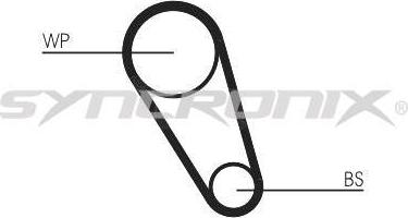 SYNCRONIX SY2101143PE AL - Water Pump & Timing Belt Set car-mod.net