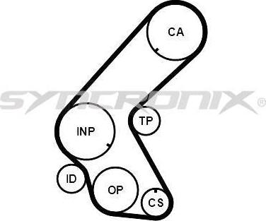 SYNCRONIX SY1101178 - Timing Belt Set car-mod.net