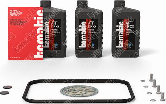 TCMATIC 105.106.0019 - Parts Kit, automatic transmission oil change car-mod.net