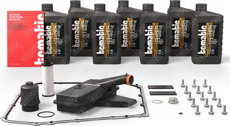 TCMATIC 105.106.0027 - Parts Kit, automatic transmission oil change car-mod.net