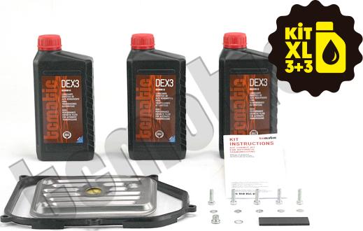 TCMATIC 105.106.1004 - Parts Kit, automatic transmission oil change car-mod.net