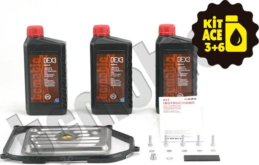 TCMATIC 105.106.2004 - Parts Kit, automatic transmission oil change car-mod.net